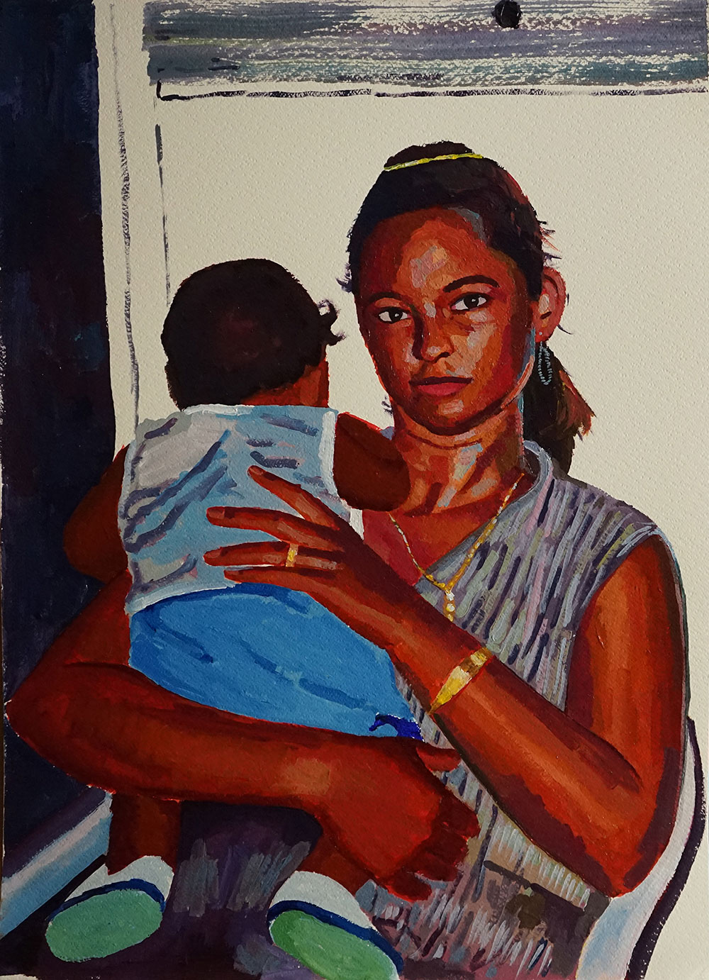 Raelis Vasquez: Madre y Hijo