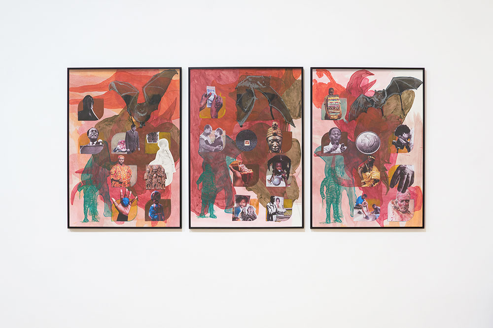 Samuel Baah Kortey: Who Said We Are Satisfied? Welcoming Thoughts in Dürerstraße, FRA-ACC