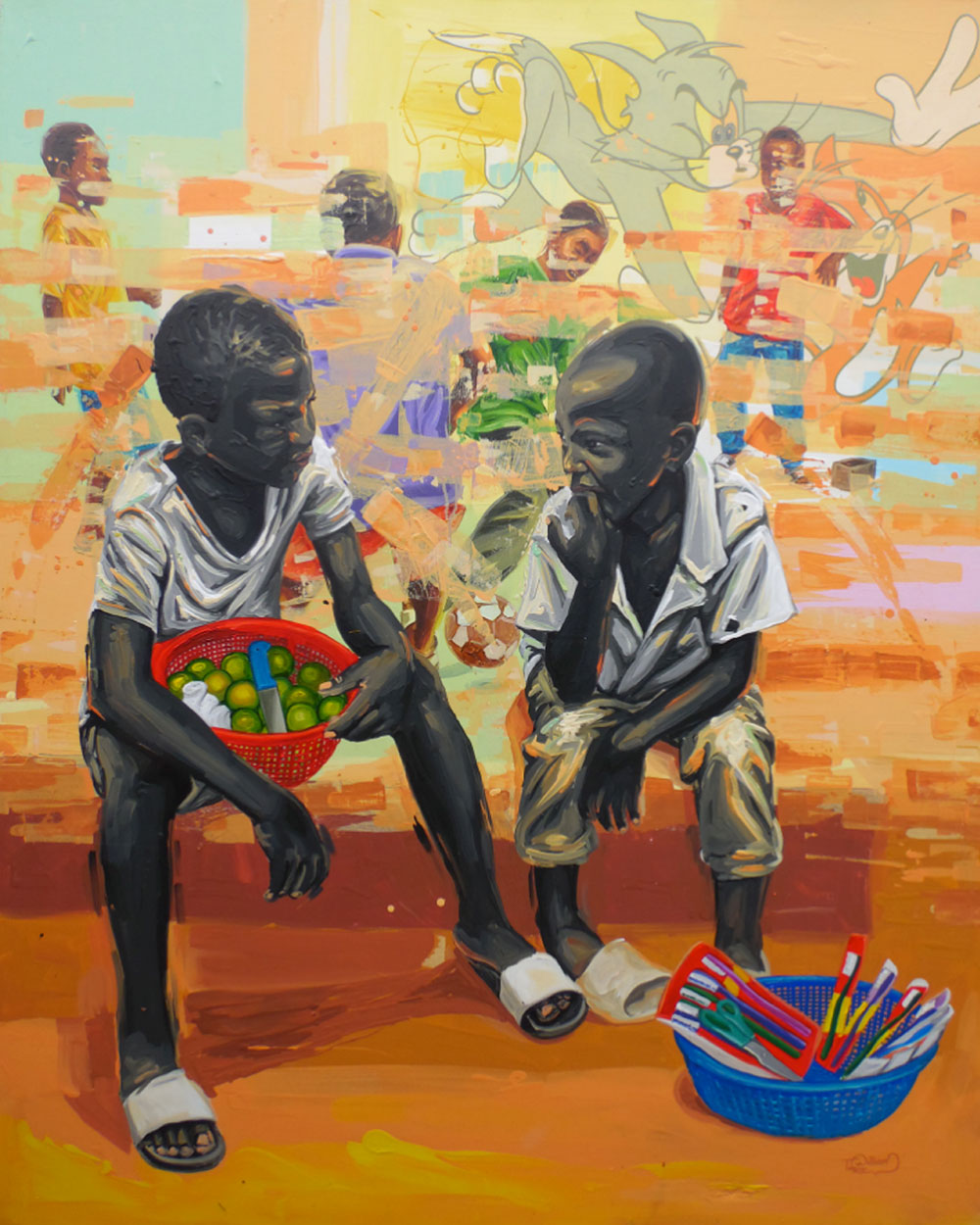 William Tagne Njepe: Enfance Effacée 1993 B 05