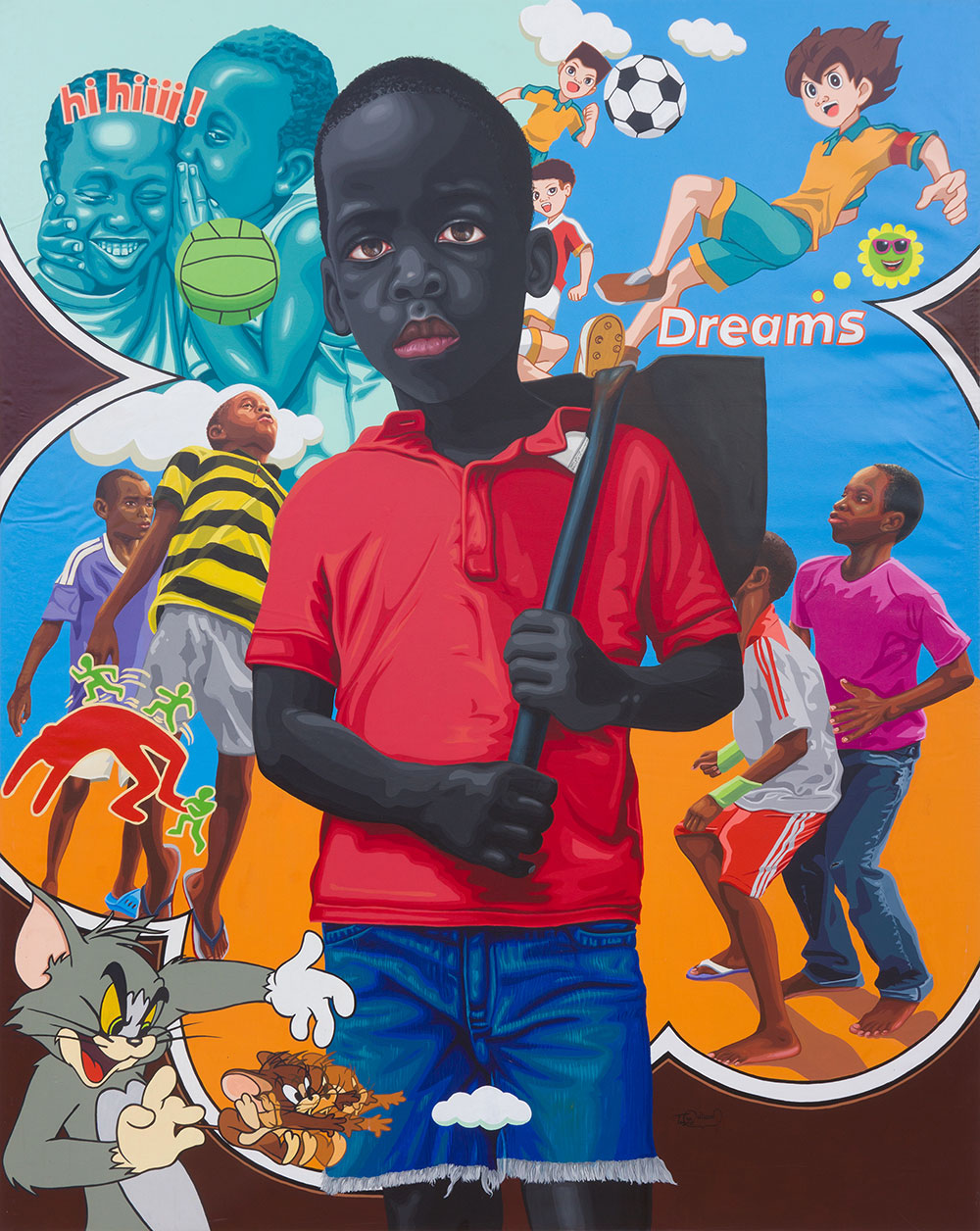 William Tagne Njepe: Enfance Volée 1993 C 05 (Le Petit Paysan)